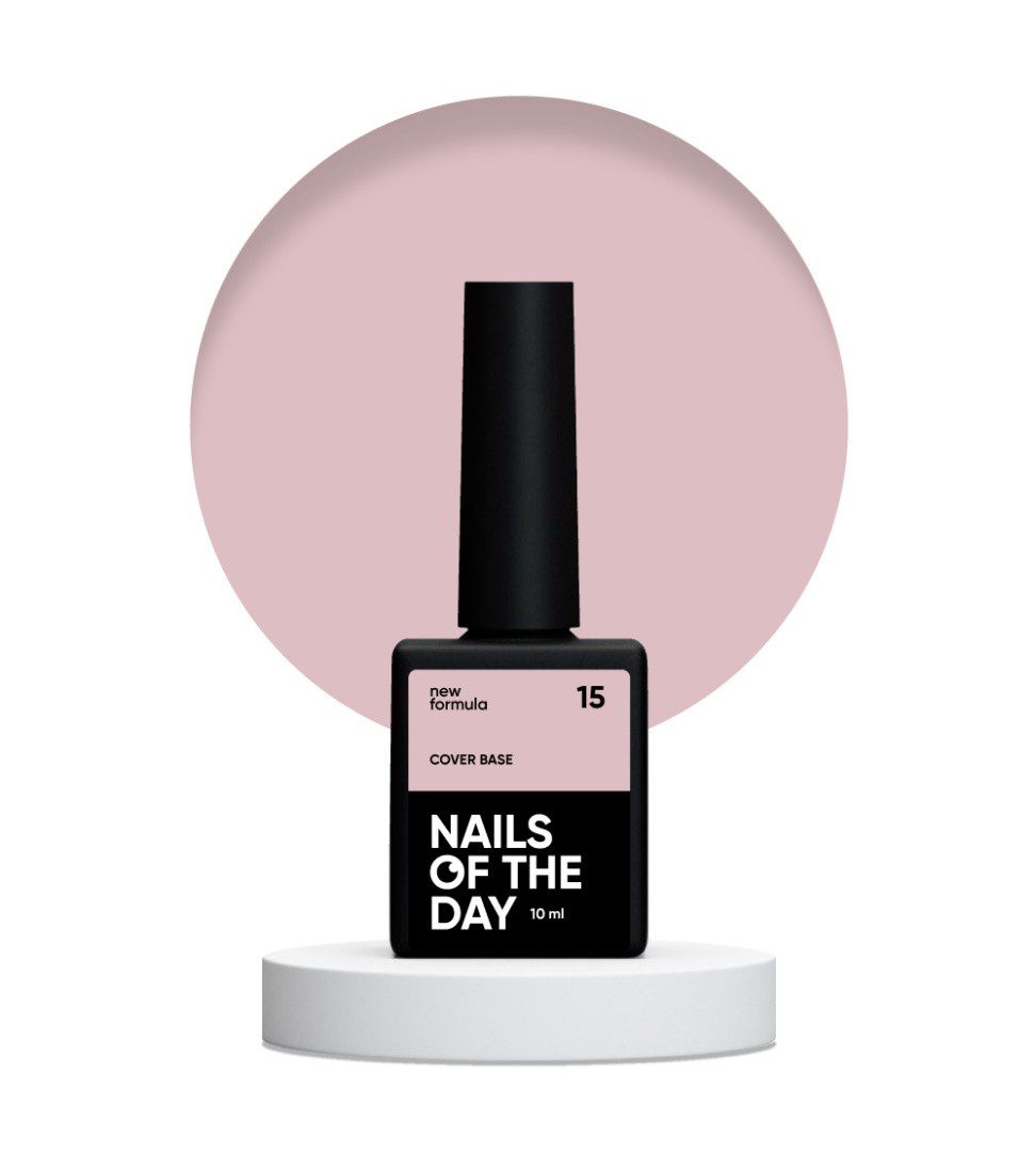 NAILSOFTHEDAY Cover Base New Formula 15 10 ml – tom natural