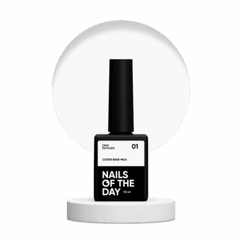 NAILSOFTHEDAY Cover Base NEW Formula Milk 01, 10 ml