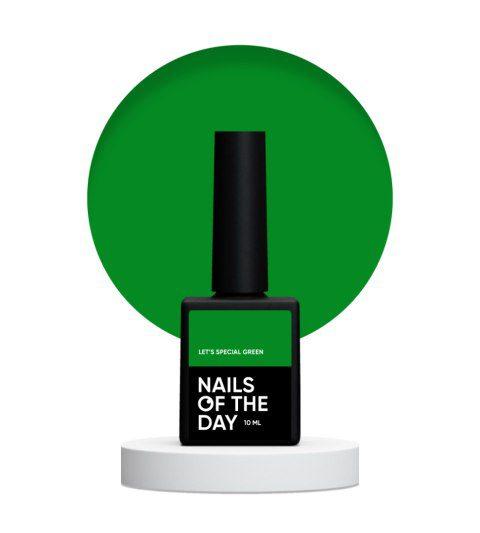NAILSOFTHEDAY Let's Special Green, 10 ml – verniz de gel