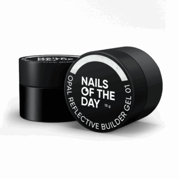 NAILSOFTHEDAY Opal Reflective Builder Gel 01, 15 g