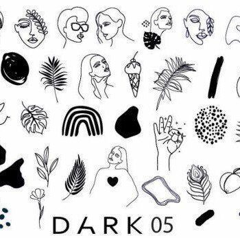 Placa para stamping DARK 05