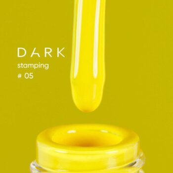 DARK Stamping Polish 05 Yellow, 8 ml