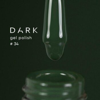 DARK Verniz de Gel 34 – verde, 6 ml