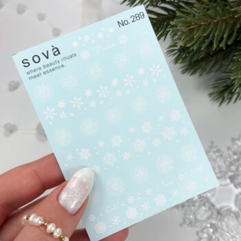 Autocolantes de água para unhas SOVADECOR 289