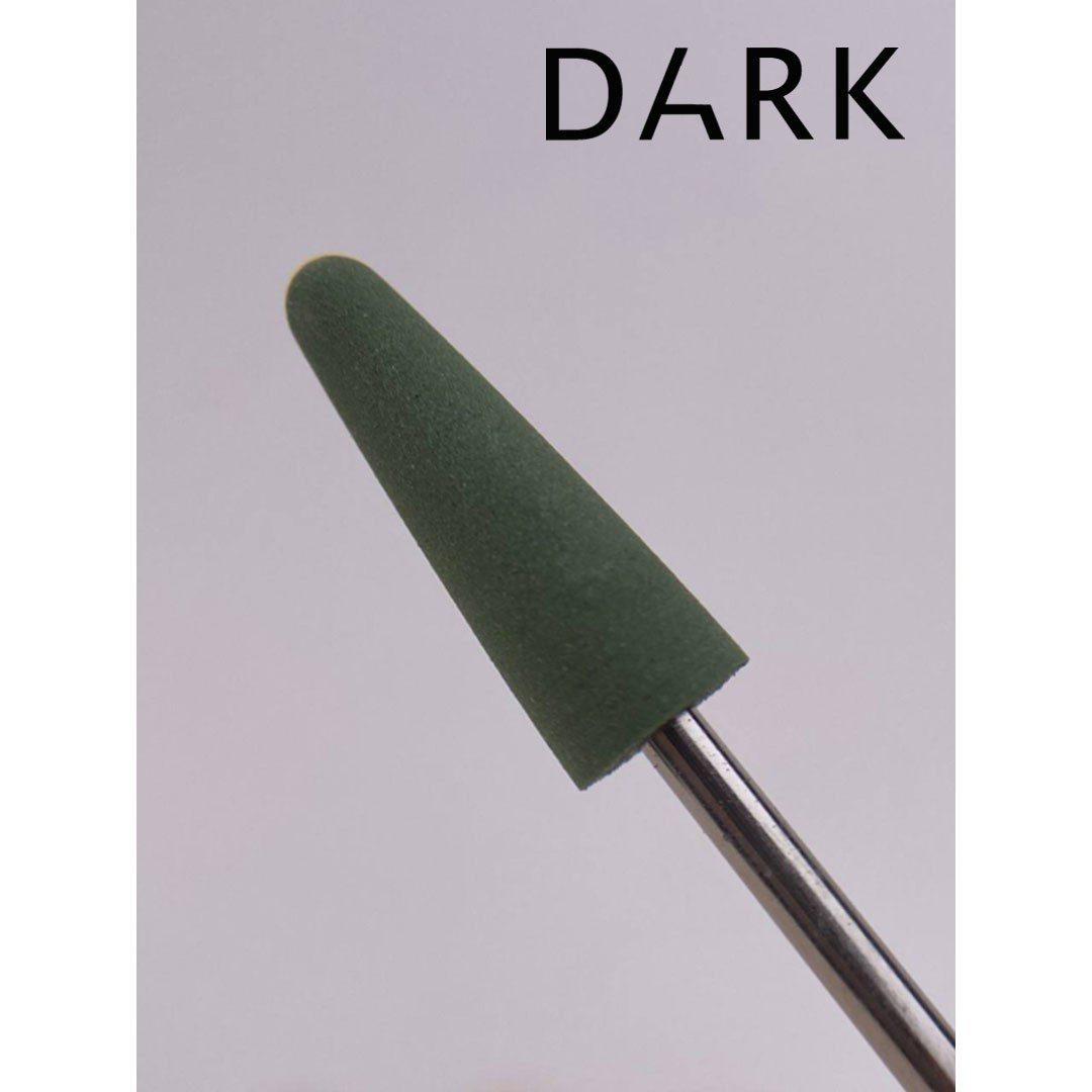 Polidor de borracha DARK 302 para polimento de cutículas – pontiagudo - Image 2