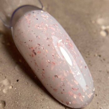 DARK Medium Potal Gel 01, 15 ml – gel de construção com flakes