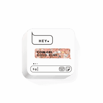HEYLOVE Coin gel Gold Pink, 5 g