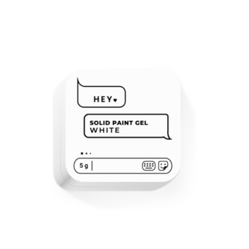 HEYLOVE Gel Paint White – gel branco para french 5 g