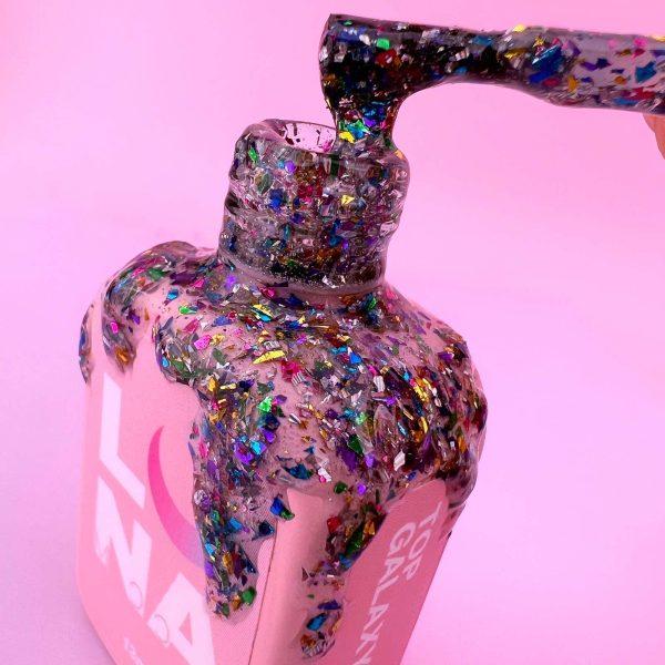 Top coat híbrido Luna Galaxy, 13 ml - Image 2