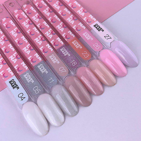 Base de Verniz de Gel LUNA Cover Base 23, 13 ml - Image 2