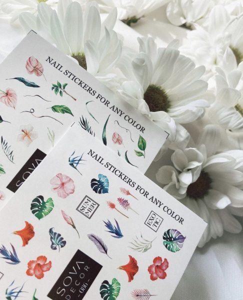 Autocolantes de água para unhas SOVADECOR 086 - Image 2