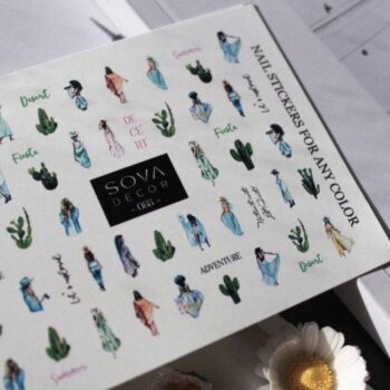 Autocolantes de água para unhas SOVADECOR 088