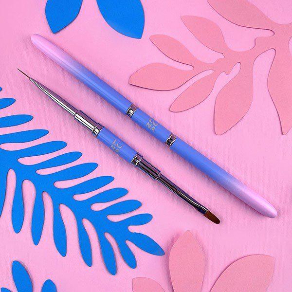 Pincel duplo LUNA (Liner 11 mm + gel 11 mm)