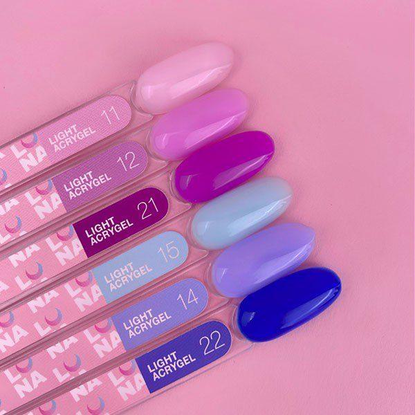 Gel para unhas Luna Light Acrygel 11, 13 ml - Image 2