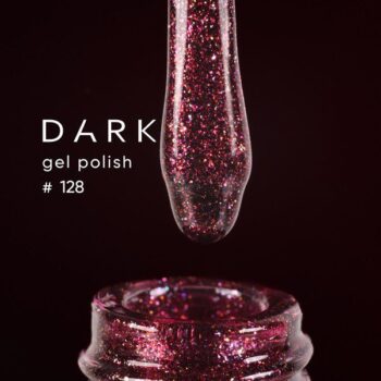 Verniz gel Dark Gel Polish 128, 6 ml (Cosmos)
