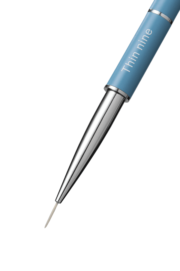 HEYLOVE Brush THIN NINE – pincel para linhas finas (9 mm)