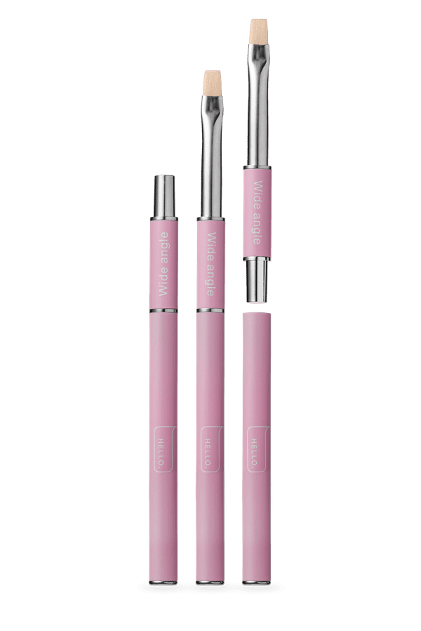 HEYLOVE Brush Wide Angle – pincel para gel (8 mm) - Image 2