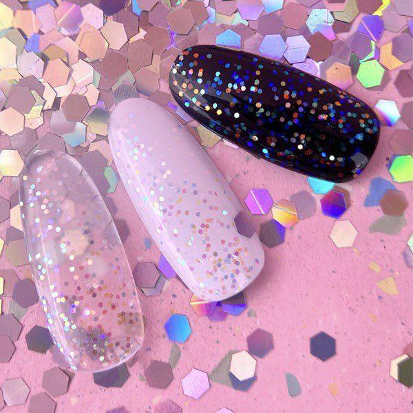 LUNAmoon Calx Top com glitter, 13 ml – sem goma - Image 2