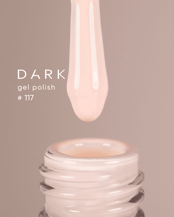 Verniz gel Dark Gel Polish 117, 6 ml