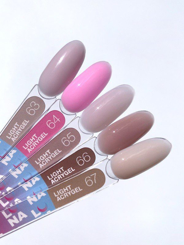 Gel para unhas Luna Light Acrygel 67, 13 ml - Image 2