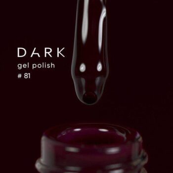 Verniz de Gel Dark gel polish 81, 6 ml