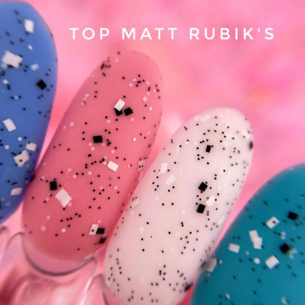 Top coat híbrido Luna Matt Rubik's, 13 ml - Image 3