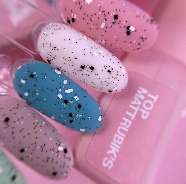 Top coat híbrido Luna Matt Rubik's, 13 ml - Image 2