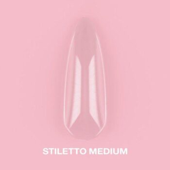 Tips de gel para extensão Luna Stiletto Medium 500 un.