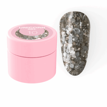 Gel com glitter Luna Unicorn 10 (5 ml)