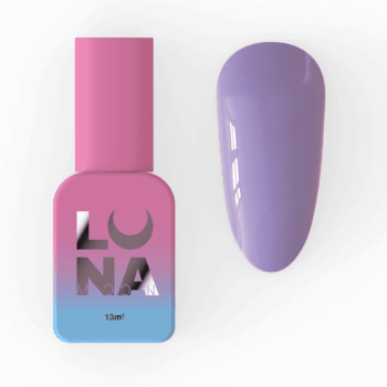 Base de Verniz de Gel LUNA Color Light Violet, 13 ml
