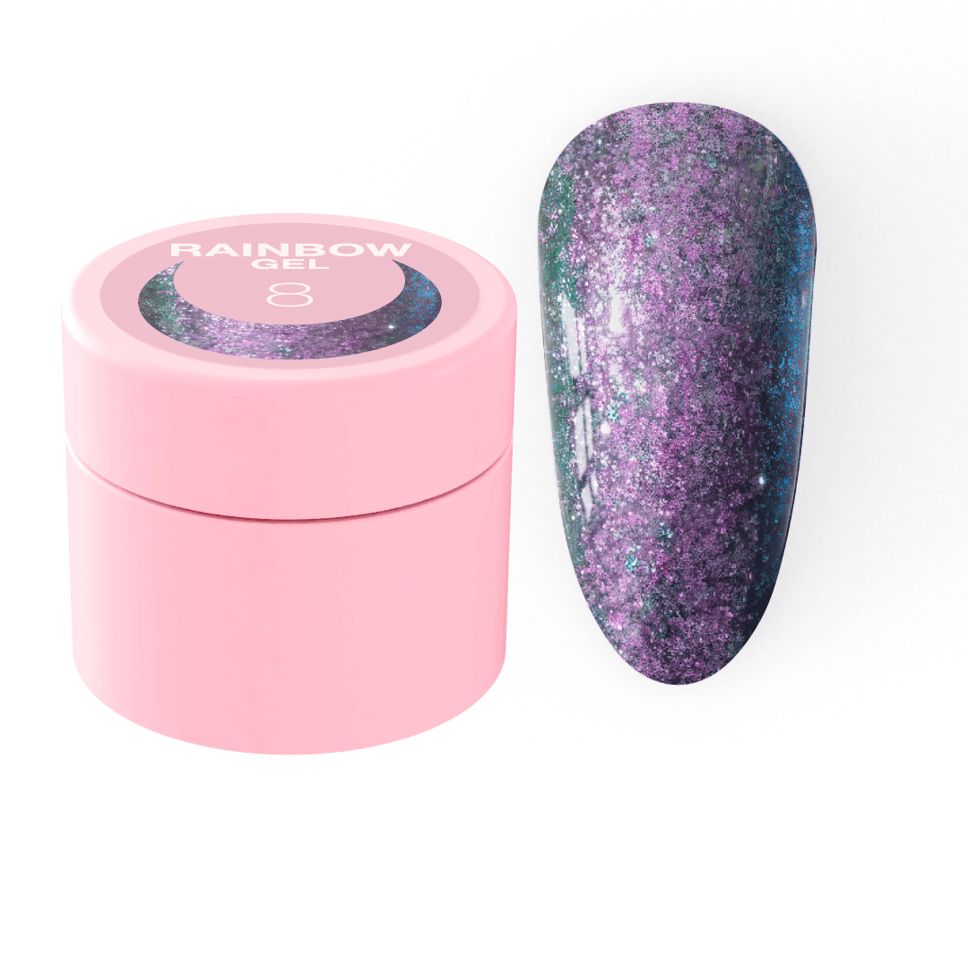 LUNA Rainbow Gel 8, 5 ml – gel de decoração