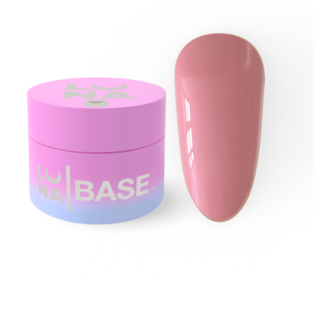 Base de Verniz de Gel LUNA Cover Base 08, 30 ml – base bege camufladora