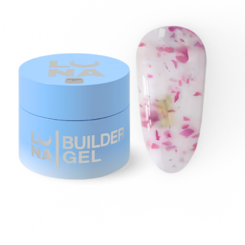 LUNAmoon Flower Gel 01 – gel de extensão com flores secas