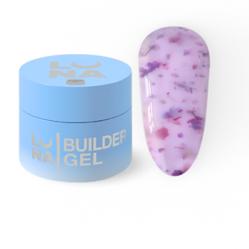 LUNA Flower Gel 02 – gel de extensão com flores secas