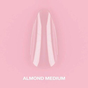 Tips de gel para extensão Luna Almond Medium 500 un.