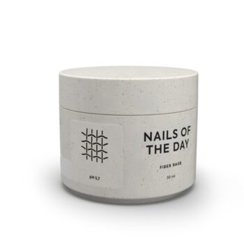 NAILSOFTHEDAY Fiber base com fibra de nylon, 30 ml