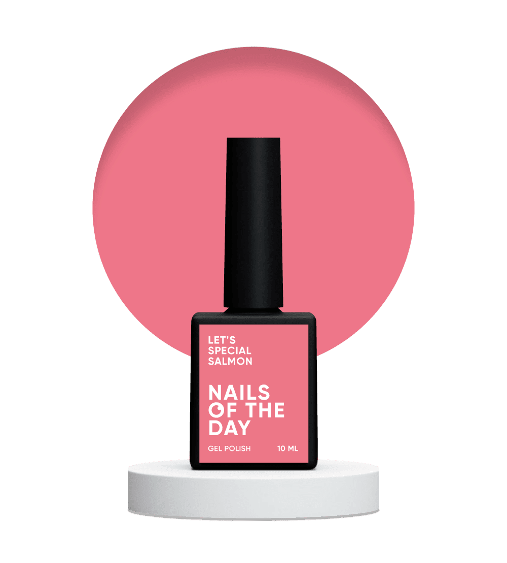 NAILSOFTHEDAY Let's Special Salmon, 10 ml – verniz de gel