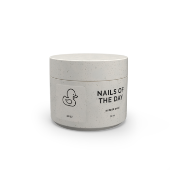 NAILSOFTHEDAY Rubber Base – base de borracha, 30 ml