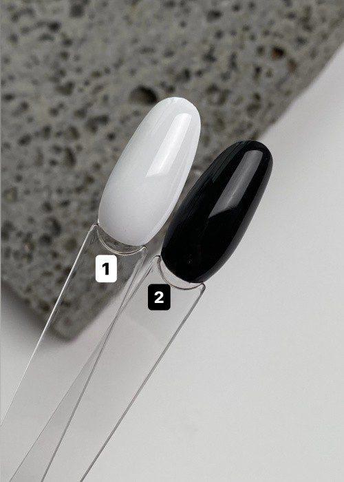 Verniz de Gel Dark gel polish 02 preto, 10 ml - Image 2