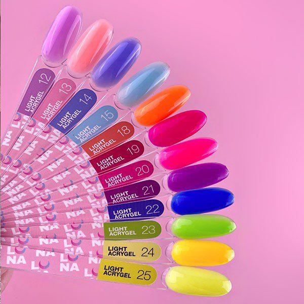 Gel para unhas Luna Light Acrygel 22, 13 ml - Image 2