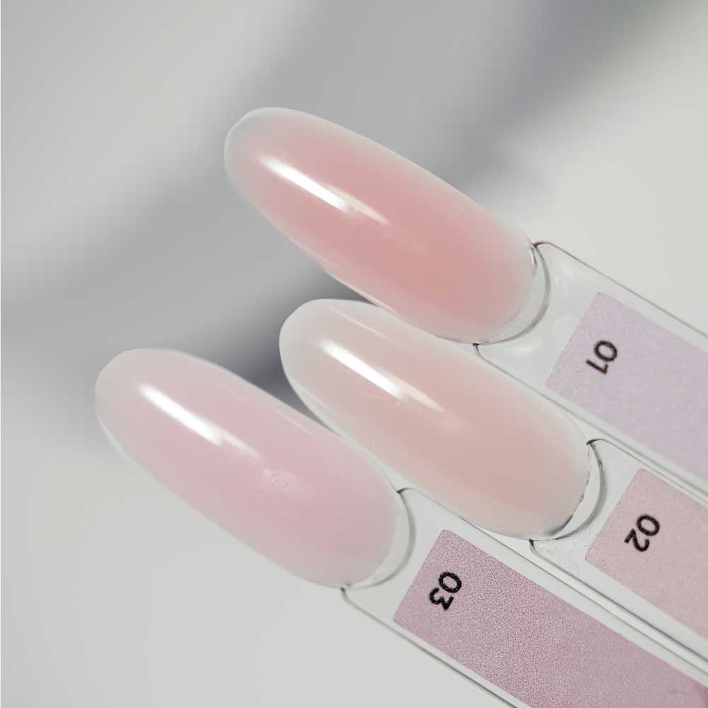 NAILSOFTHEDAY Polygel 02, 30 ml – nude bege leitoso - Image 2