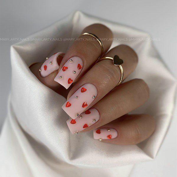 LUNAmoon Top Romantic, 13 ml - top com corações vermelhos - Image 3