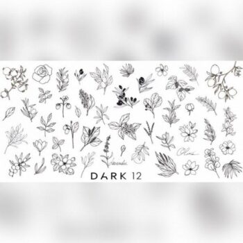 Placa de stamping DARK 12