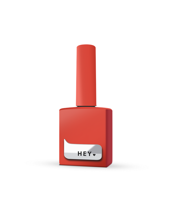 HEYLOVE Tint Base TOMATO, 15 ml – base de Verniz de Gel vermelha intensa
