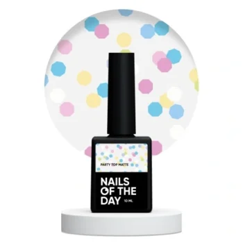 NAILSOFTHEDAY Party Top Matte, 10 ml