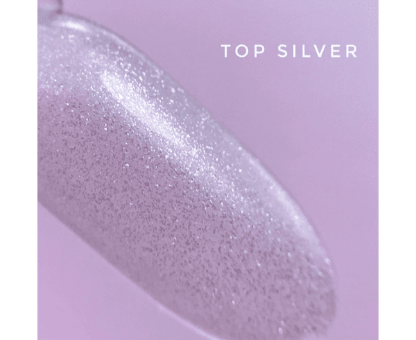 Top coat para verniz híbrido Luna Silver, 13 ml - Image 2