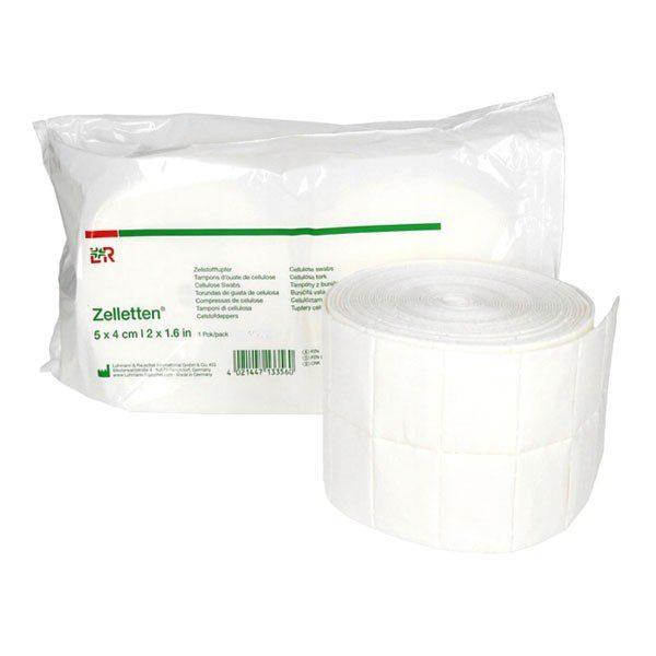 Compressas sem fiapos 2 rolos 1000 unid. Zelletten