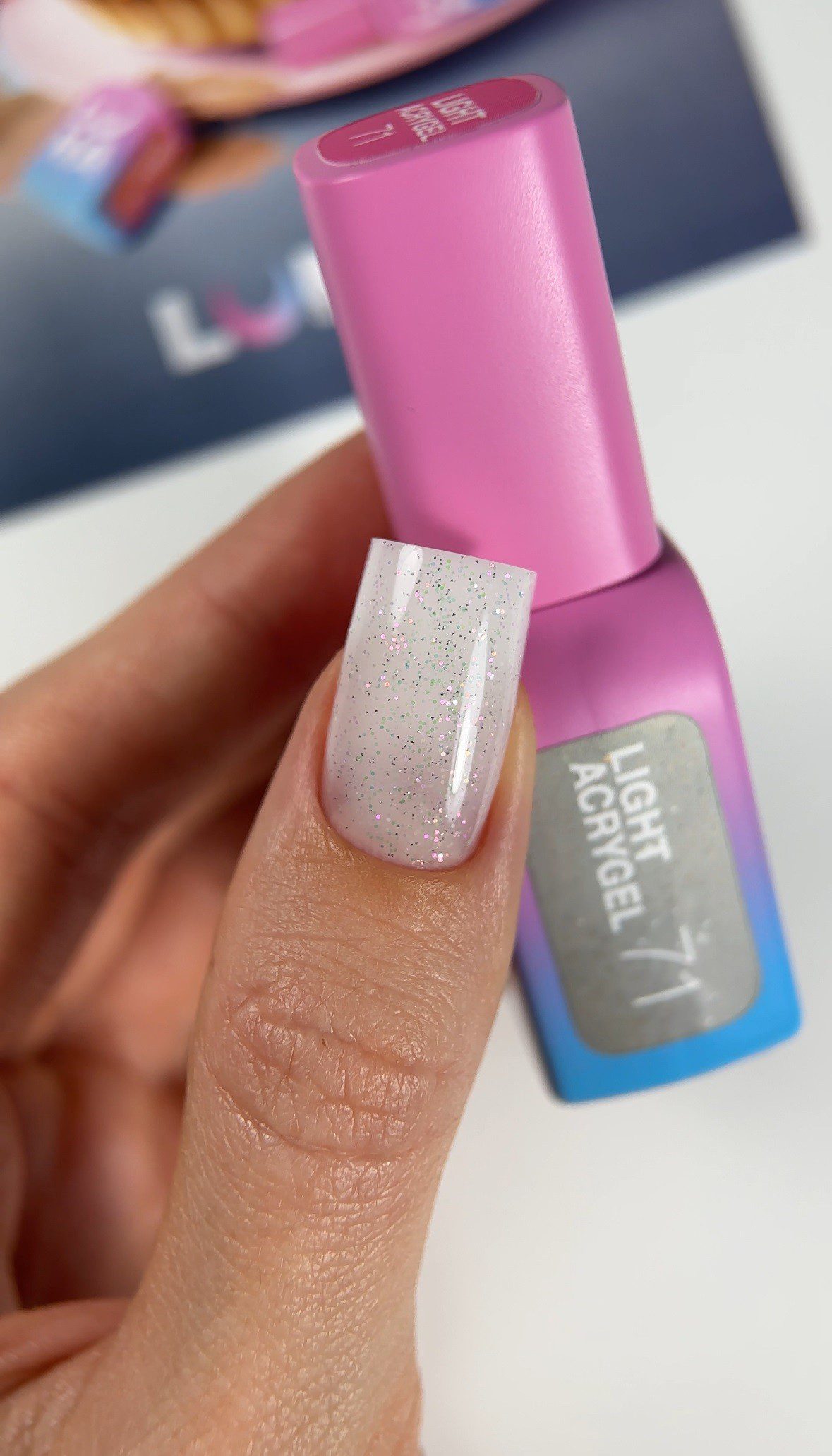 Gel para unhas Luna Light Acrygel 71, 13 ml - Image 2