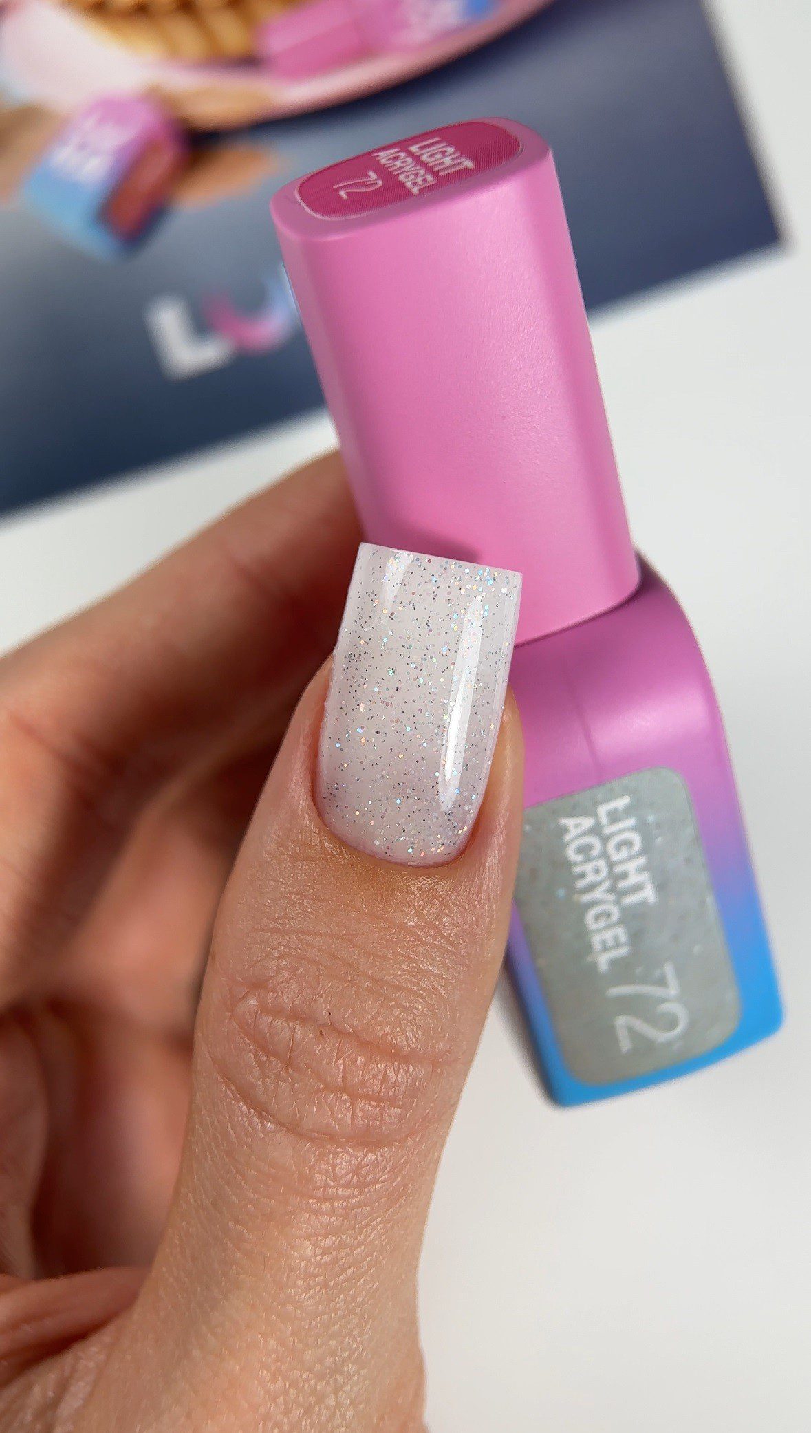 Gel para unhas Luna Light Acrygel 72, 13 ml - Image 2