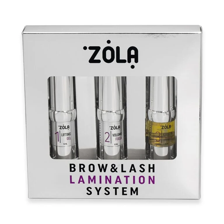 ZOLA Protein Reconstruction System – Zestaw do laminowania brwi i rzęs - Image 2